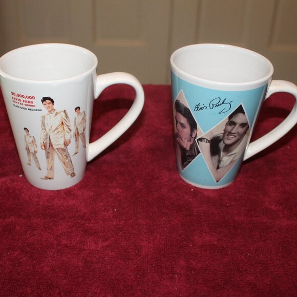 Elvis Signature Product Tall Mugs - 2011 & 2014 - Picture 2 of 4
